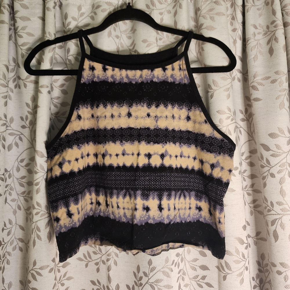 Torrid Cropped Striped Cami Size 1 (1X)